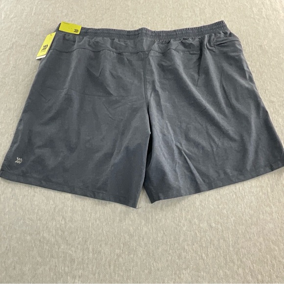 ALL IN MOTION 100% POLYESTER QUICK DRY LINED 9” MEN’S RUN SHORTS XXL BLUE GRAY - Picture 12 of 15